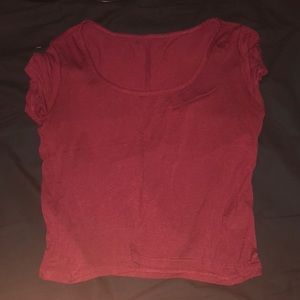 Red Crop Top